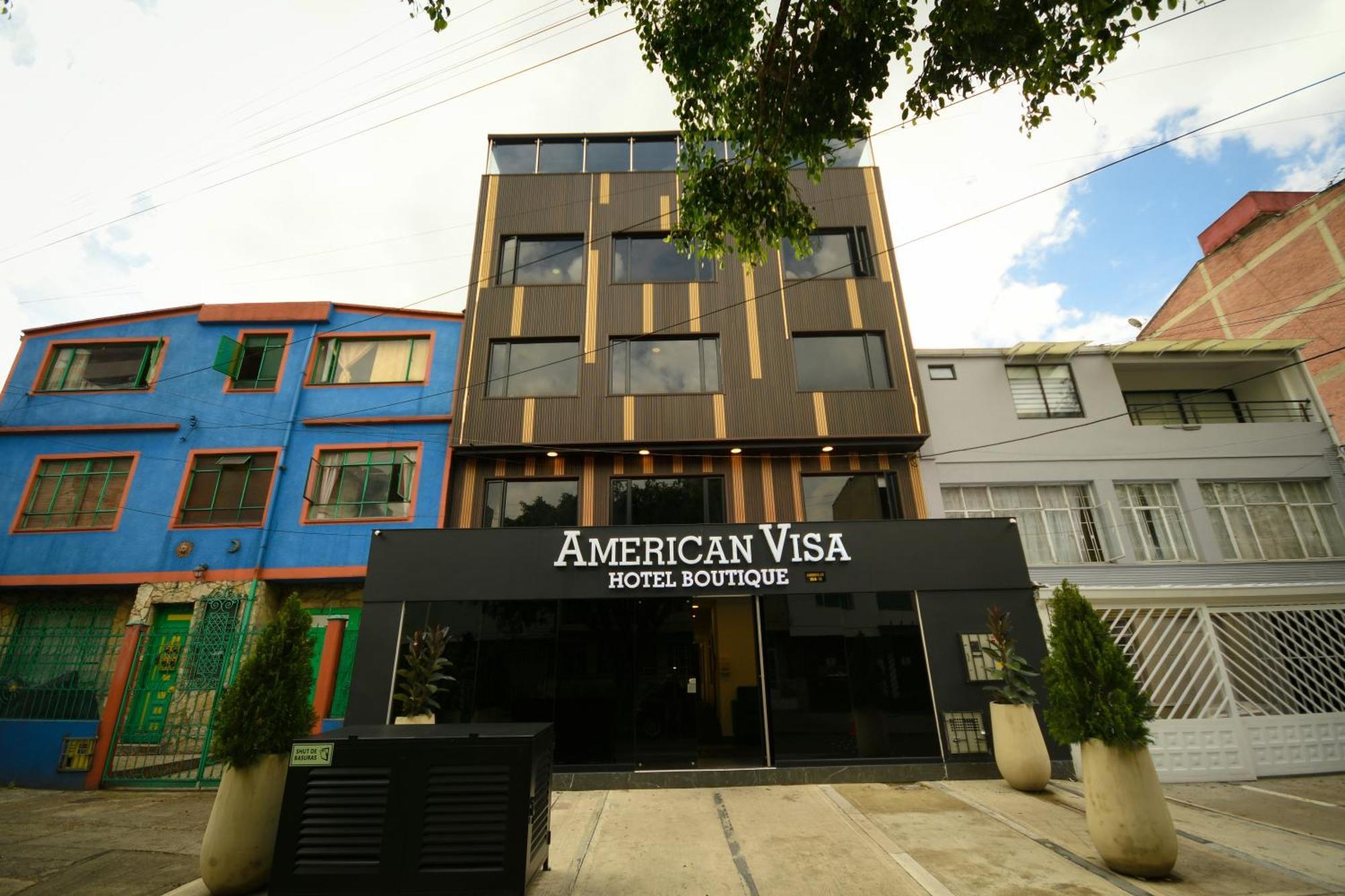 Hotel American Visa Boutique Bogota Bagian luar foto